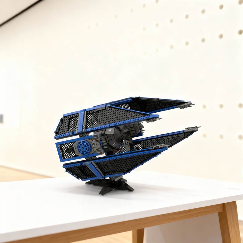 Home Office Updates - 871pcs MOC UCS TIE Interceptor Update