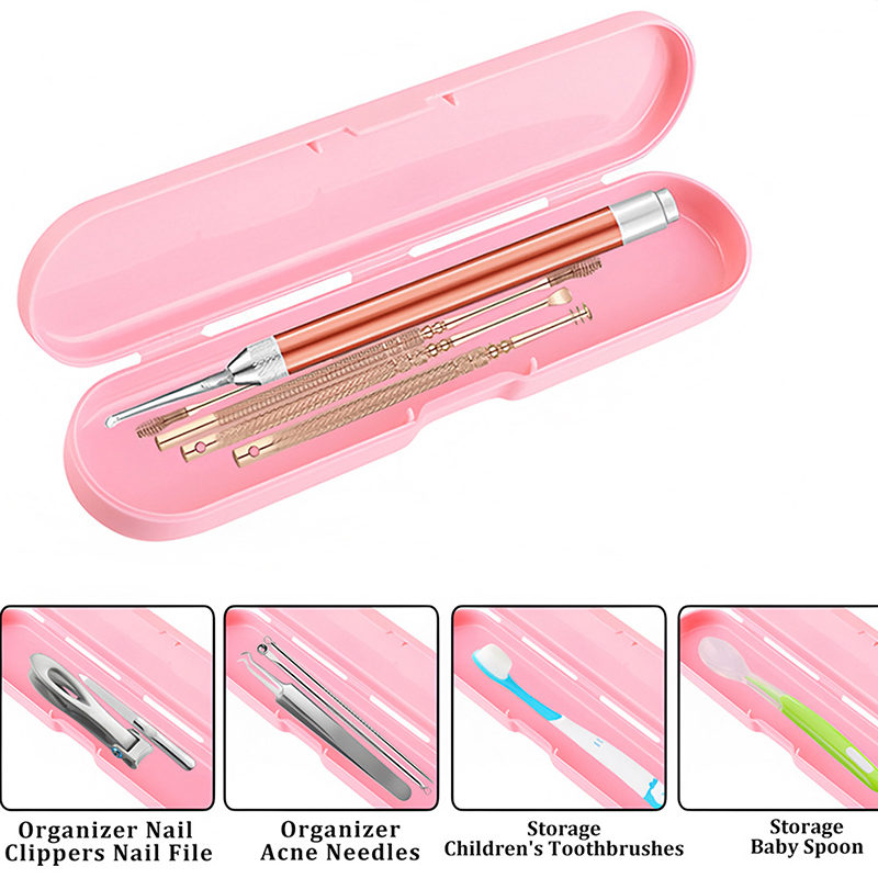 File Cabinet Drawer - 1/8 Pcs Portable Rectangle Nail Art