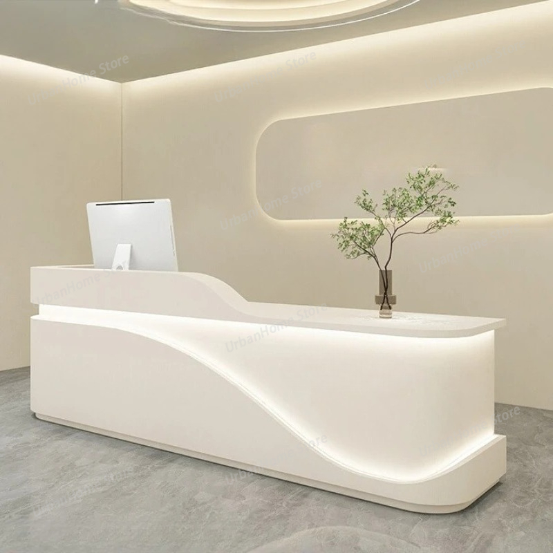 Home Office Industrial Design - Beauty Salon Desks Checkout Welcome High-end