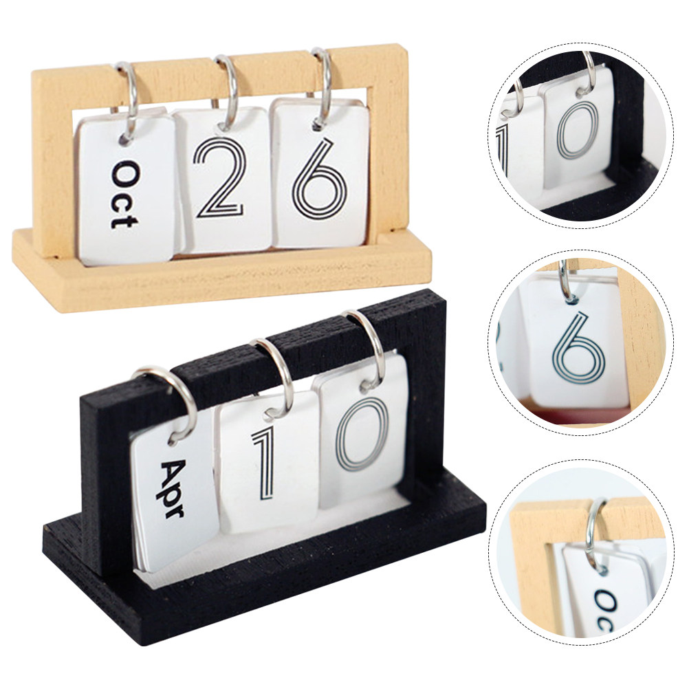 Home Office Updates - Paper Mini Desk Calendar Monthly Updateable