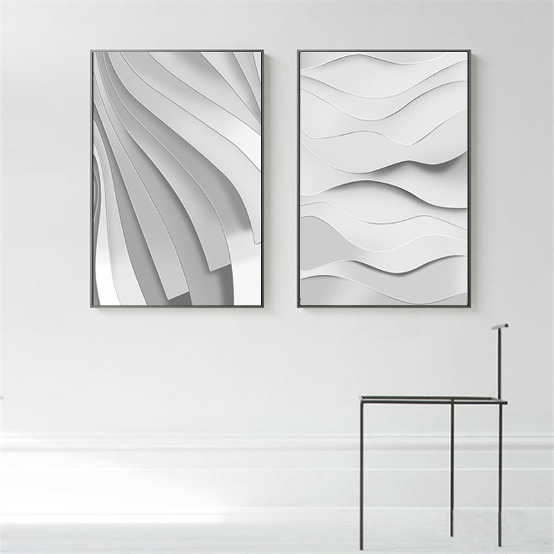 Nordic Canvas Painting Black W - Home Office York 리뷰 및 가격