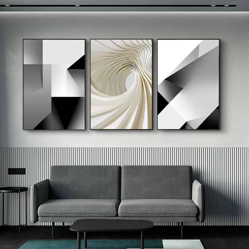 Nordic Canvas Painting Black W - Home Office York 리뷰 및 가격