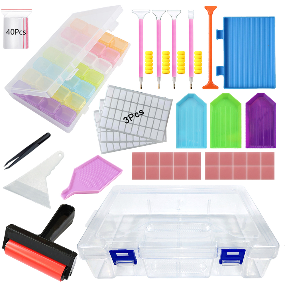 Diamond Painting Tools Kit wit - Pen Holder Organizer 리뷰 및 가격
