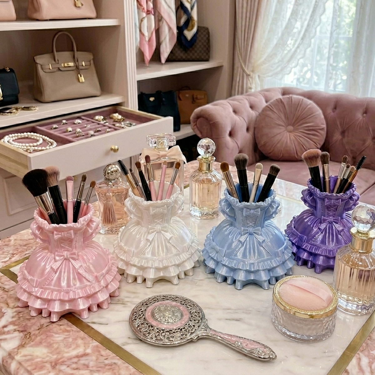 (8*11cm) 3D Printed Aesthetic  - Pen Holder Organizer 리뷰 및 가격