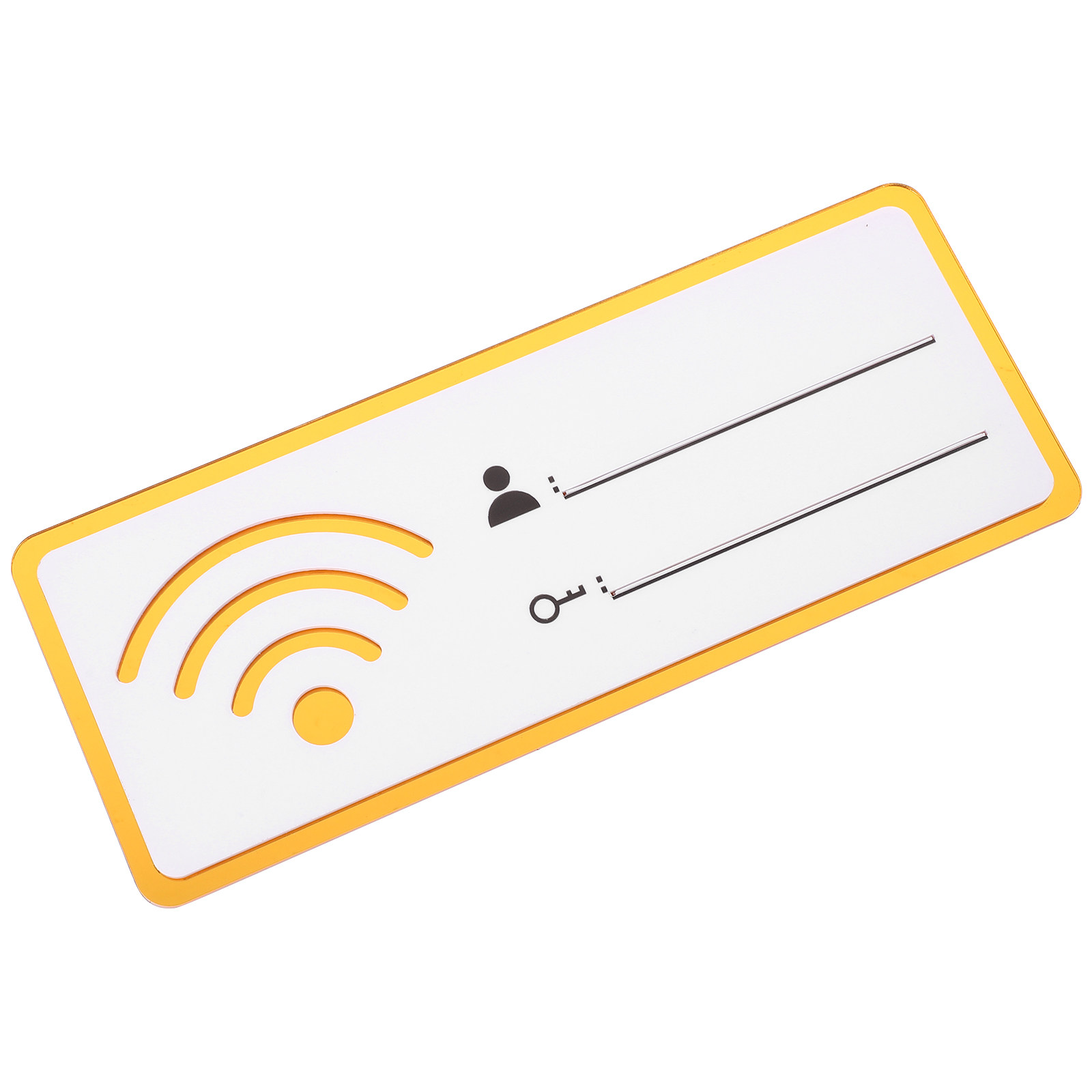 Acrylic WiFi Password Sign Wal - Home Office Updates 리뷰 및 가격
