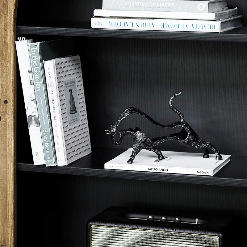 Modern Black Hollow Arts Bull  - Home Office Layout 리뷰 및 가격
