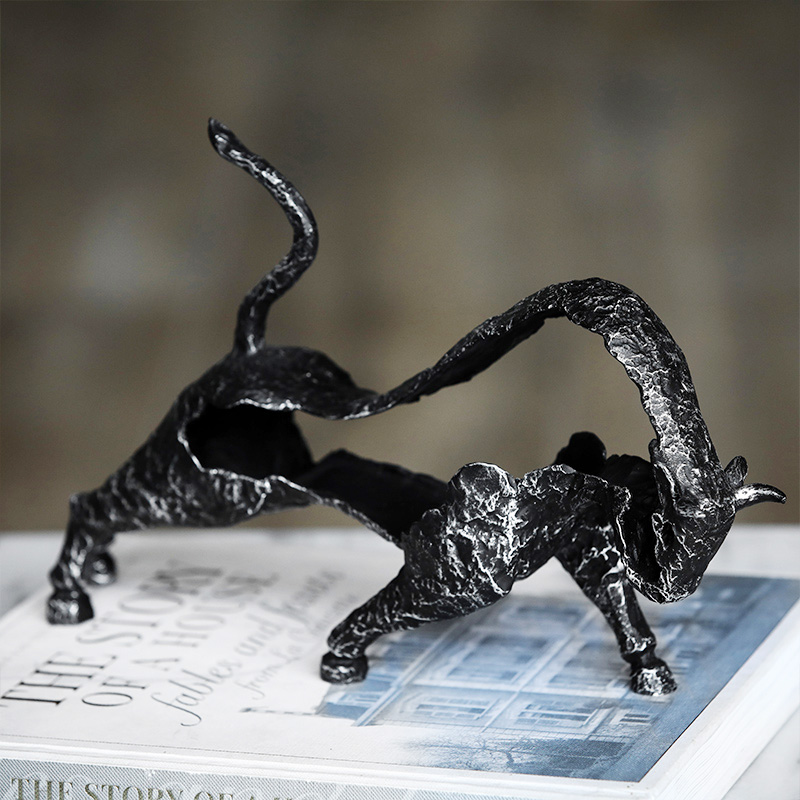 Modern Black Hollow Arts Bull  - Home Office Layout 리뷰 및 가격