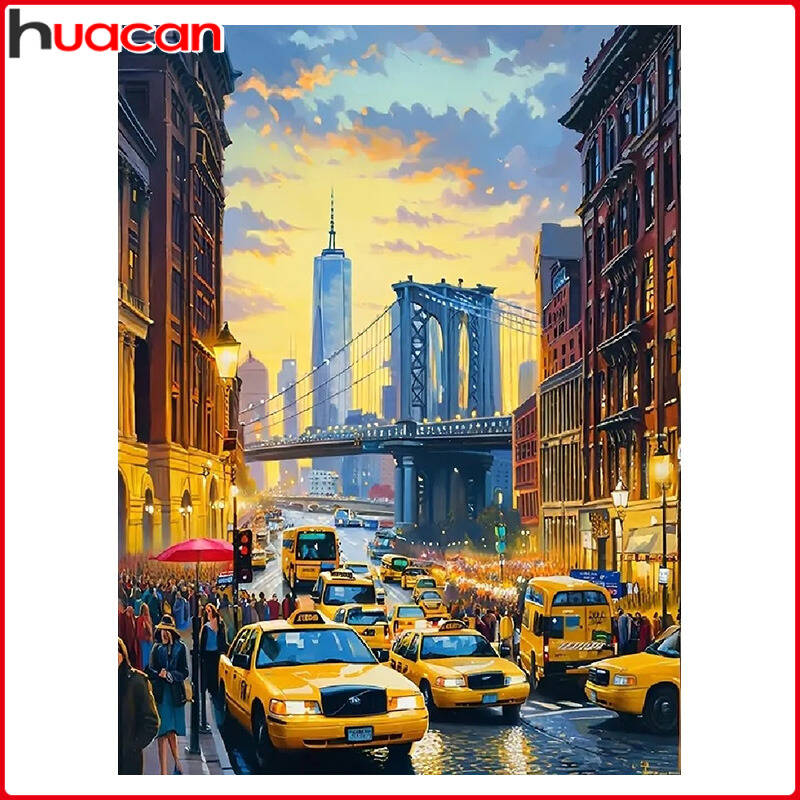 HUACAN Diamond Painting New Yo - Home Office York 리뷰 및 가격
