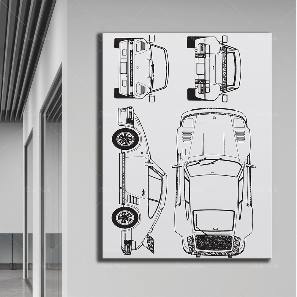 Gift for him Vintage car | Min - Home Office York 리뷰 및 가격