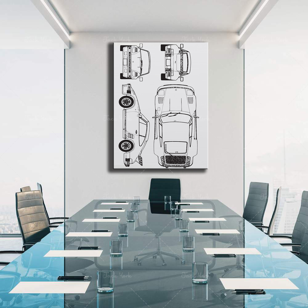 Gift for him Vintage car | Min - Home Office York 리뷰 및 가격