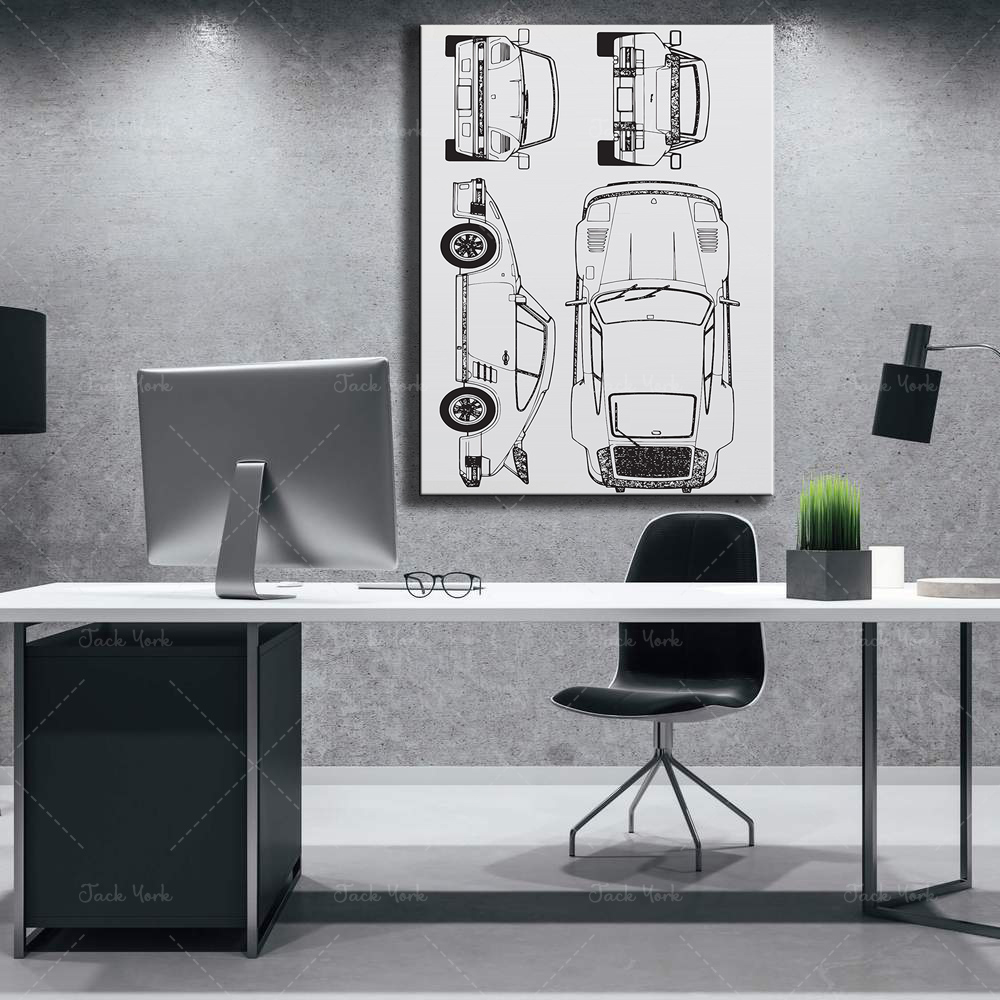 Gift for him Vintage car | Min - Home Office York 리뷰 및 가격