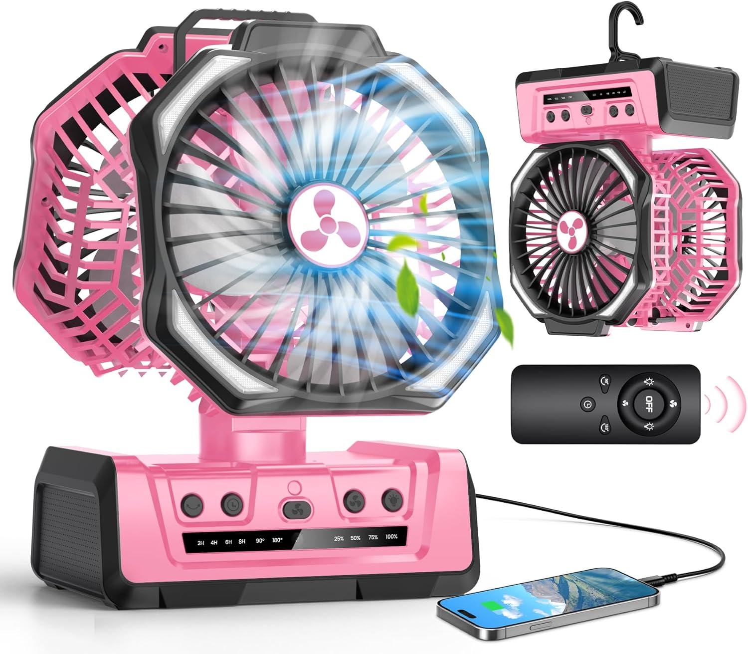 Portable Oscillating Fan Batte - Home Office Layout 리뷰 및 가격