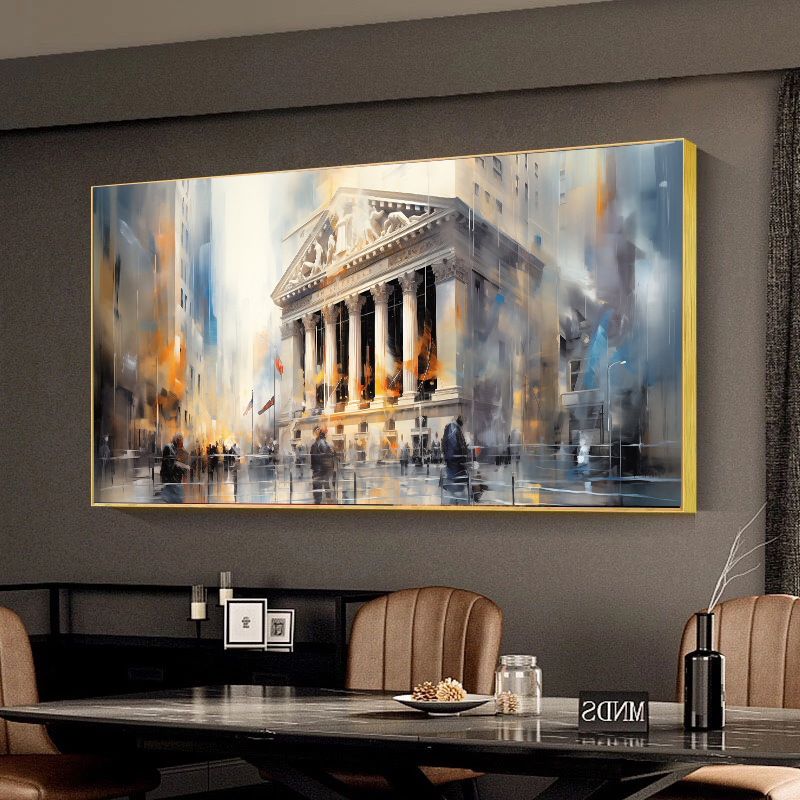 New York Stock Exchange Abstra - Home Office York 리뷰 및 가격