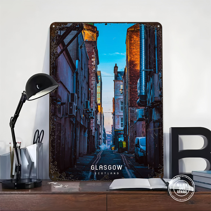 Glasgow Printed Poster Customi - Home Office In Glasgow 리뷰 및 가격