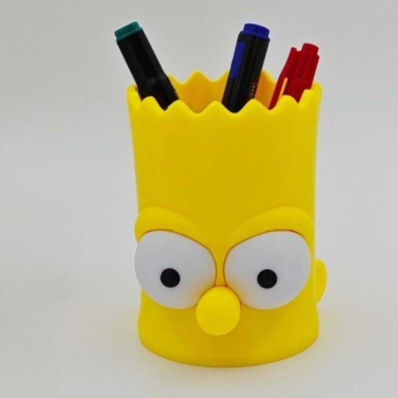 New The Simpsons Bart Simpson  - Pen Holder Organizer 리뷰 및 가격
