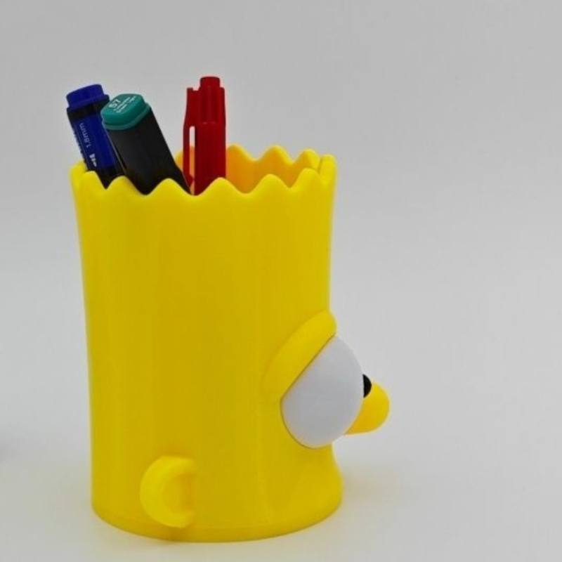 New The Simpsons Bart Simpson  - Pen Holder Organizer 리뷰 및 가격