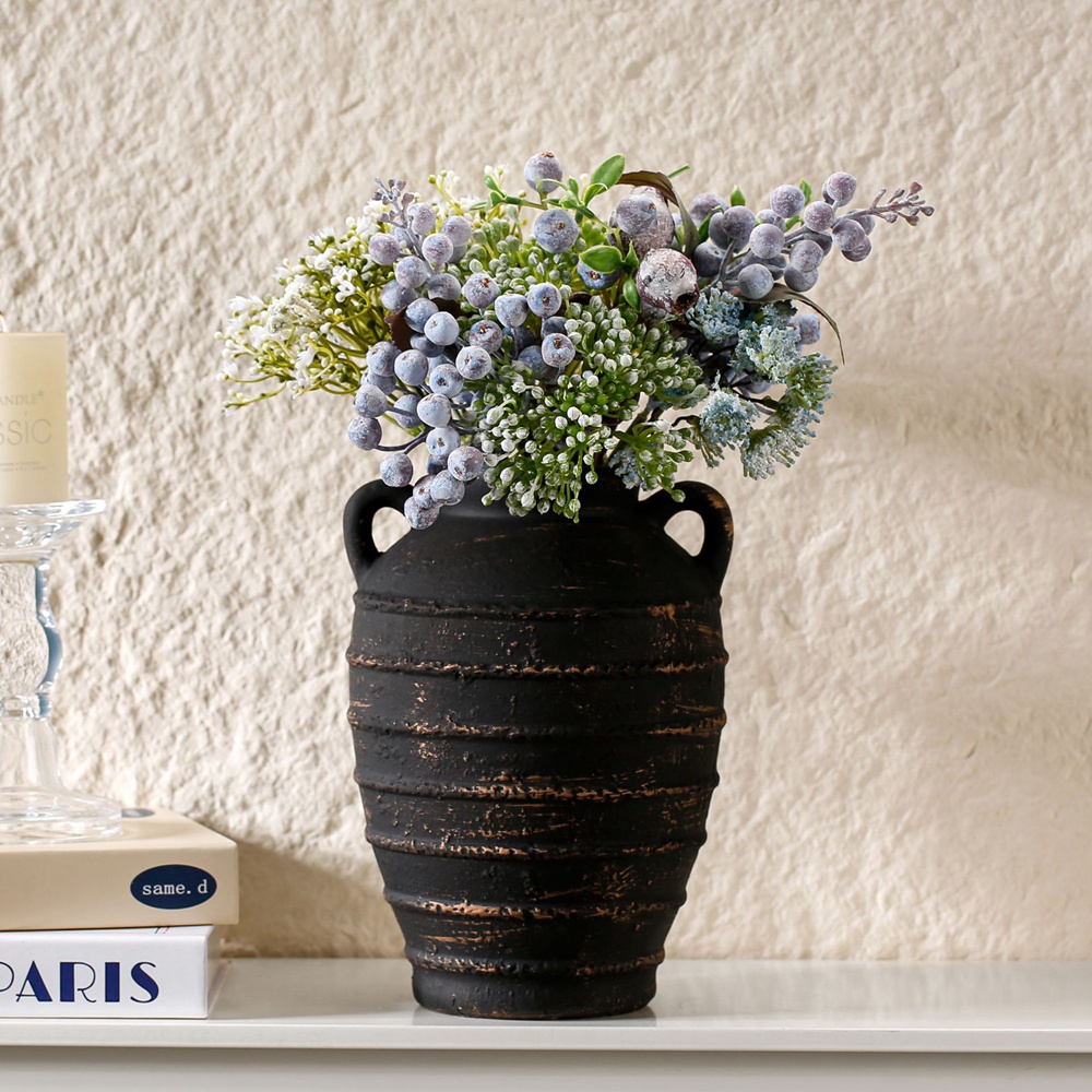 Amphora Ceramic Vase Dried Flo - Home Office Japandi 리뷰 및 가격