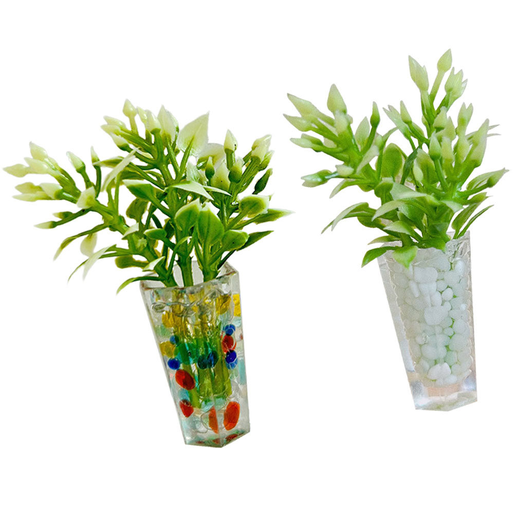 2Pcs Exquisite Miniature Bonsa - Home Office Layout 리뷰 및 가격