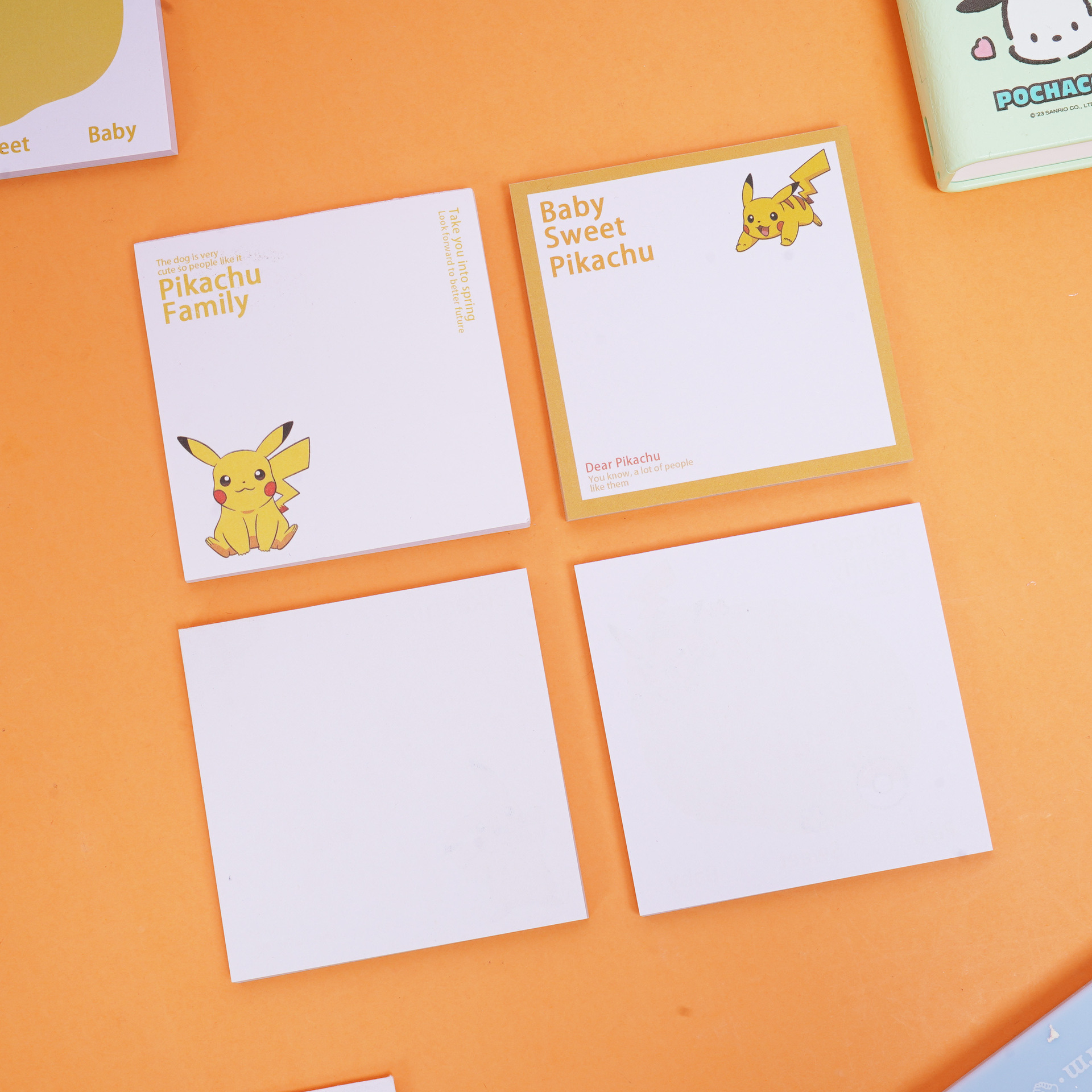 Cute Pikachu Ins Simple Sticky - Sticky Note Dispenser 리뷰 및 가격