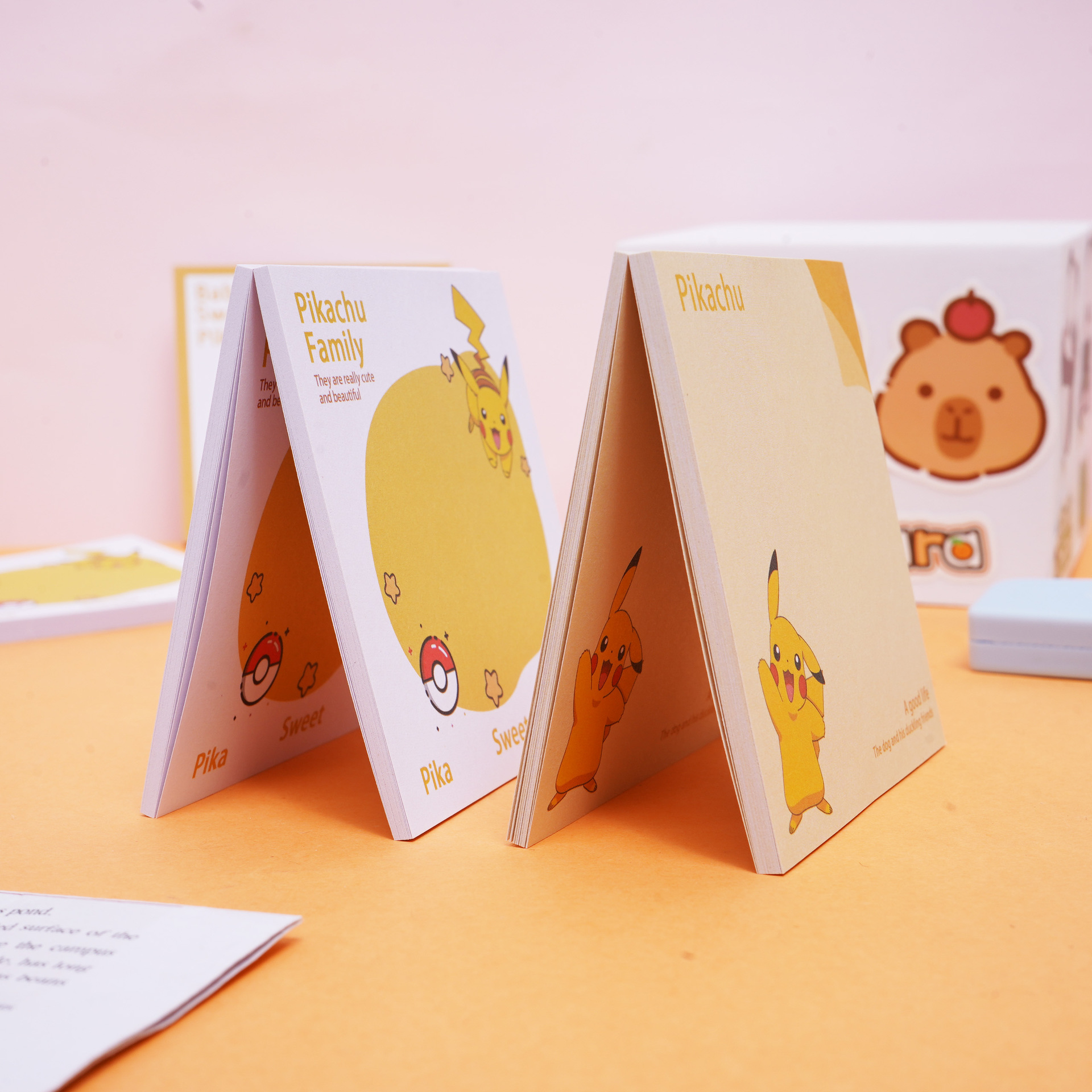 Cute Pikachu Ins Simple Sticky - Sticky Note Dispenser 리뷰 및 가격