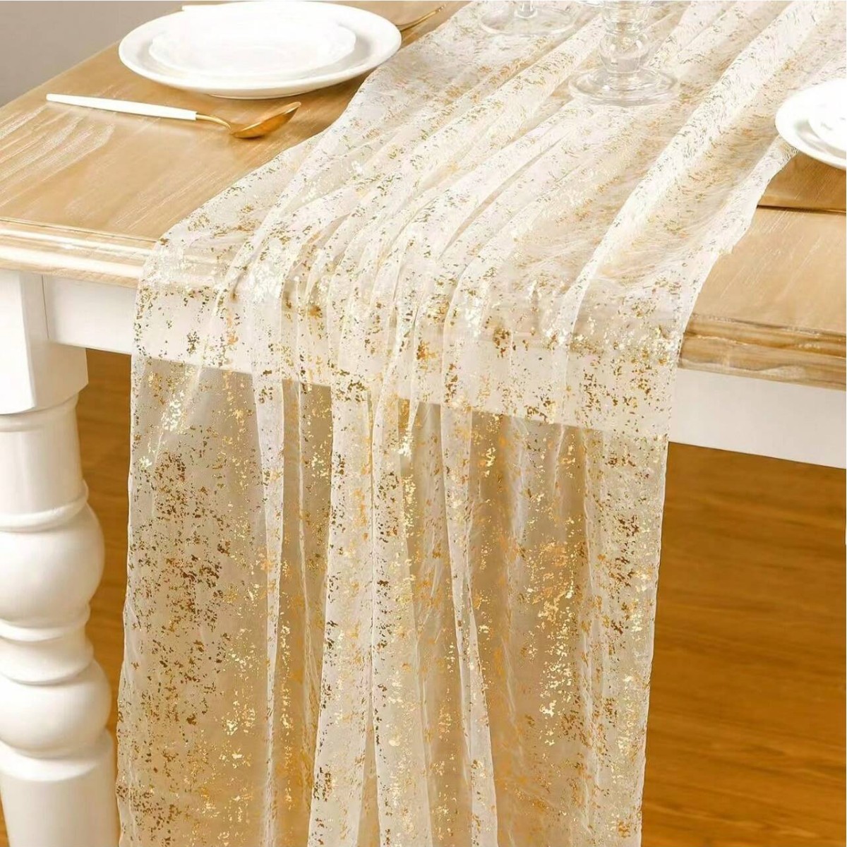 Black Gold Table Runner Hot St - Home Office News 리뷰 및 가격