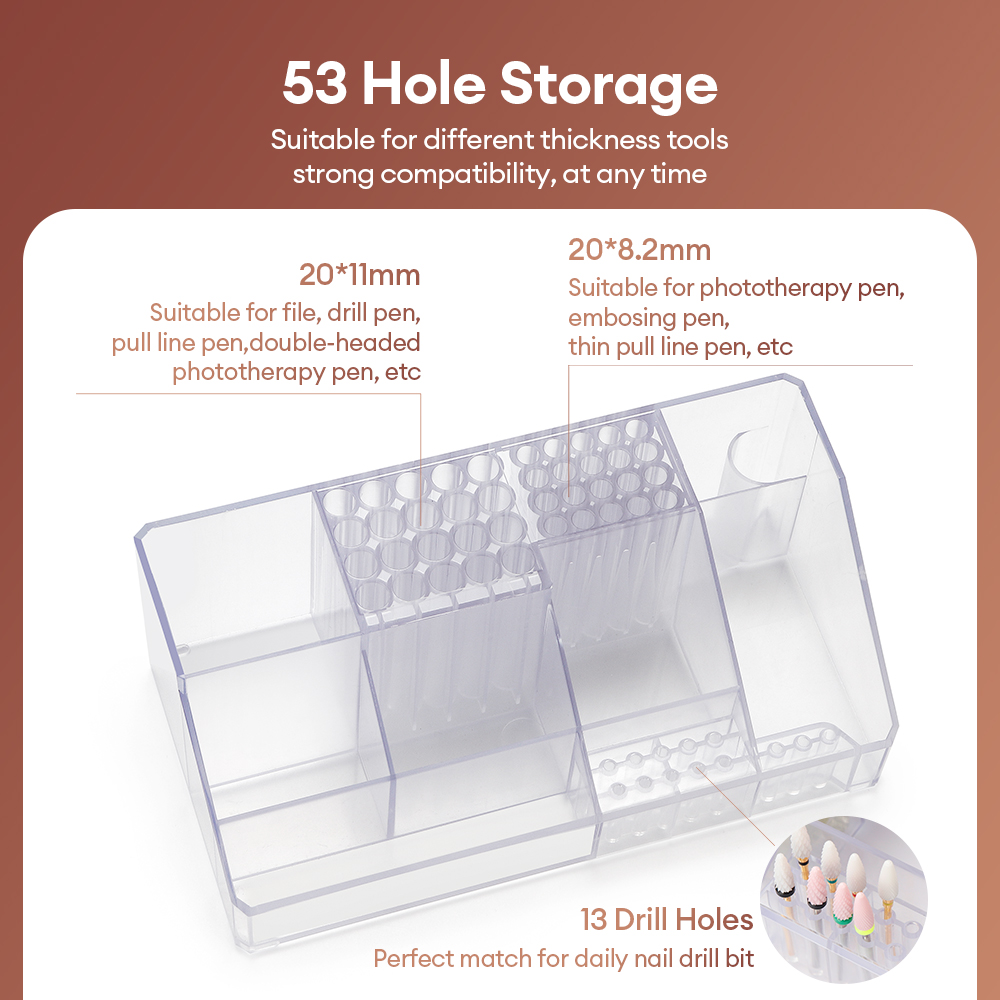 Acrylic Storage Rack Nail Art  - File Cabinet Drawer 리뷰 및 가격