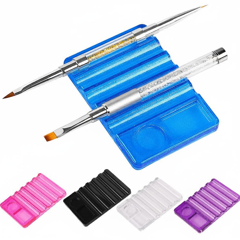 5-Grid Nail Art Pen Holder wit - Pen Holder Organizer 리뷰 및 가격