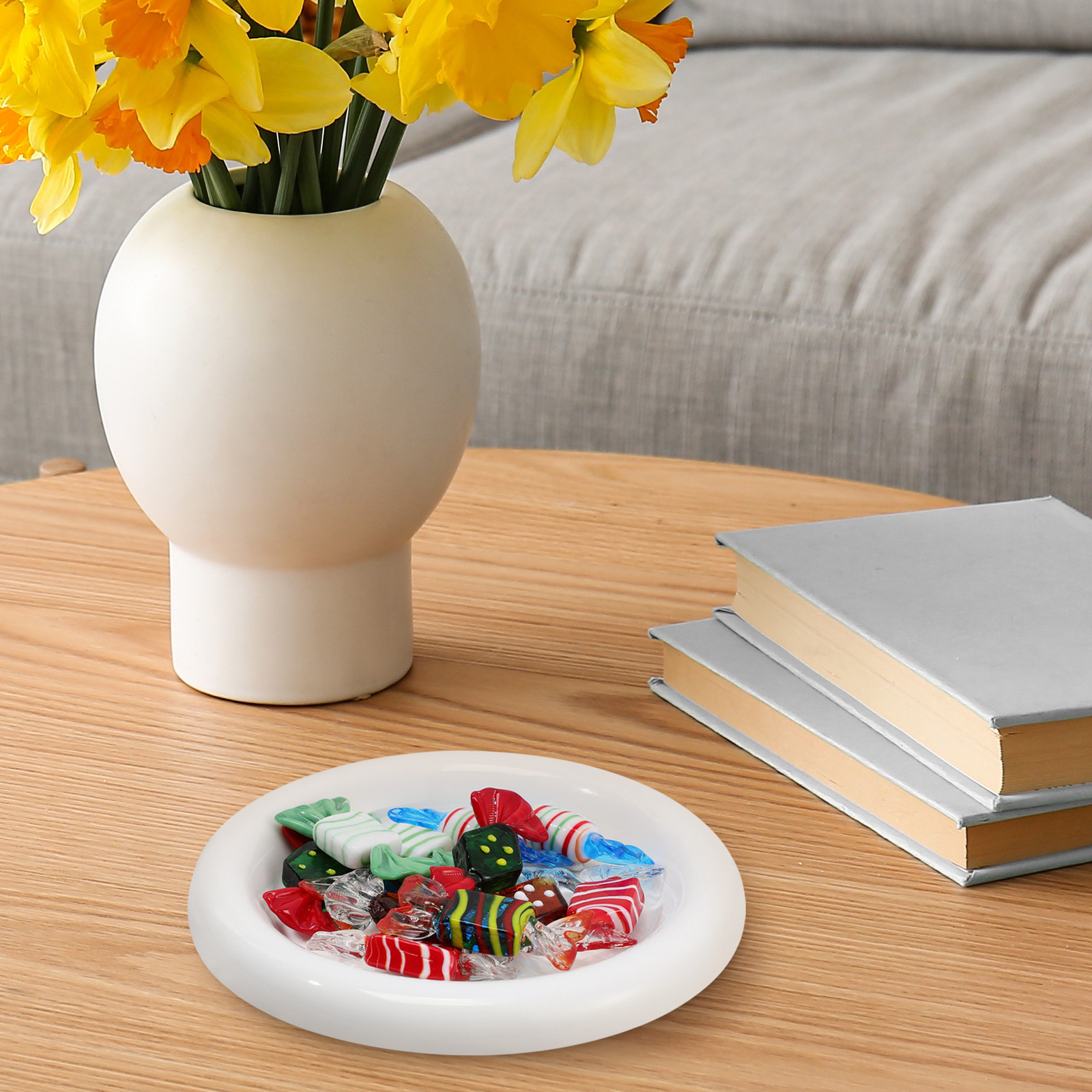 12Pcs Colorful Glass Candy Dec - Home Office Layout 리뷰 및 가격