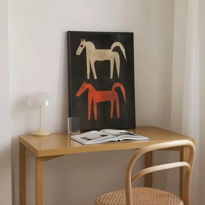Animal Canvas Poster Wall Feat - Home Office Interior Design 리뷰 및 가격