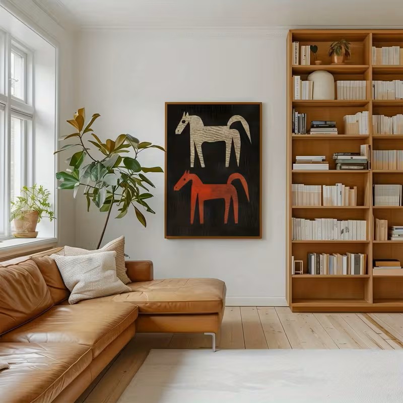Animal Canvas Poster Wall Feat - Home Office Interior Design 리뷰 및 가격