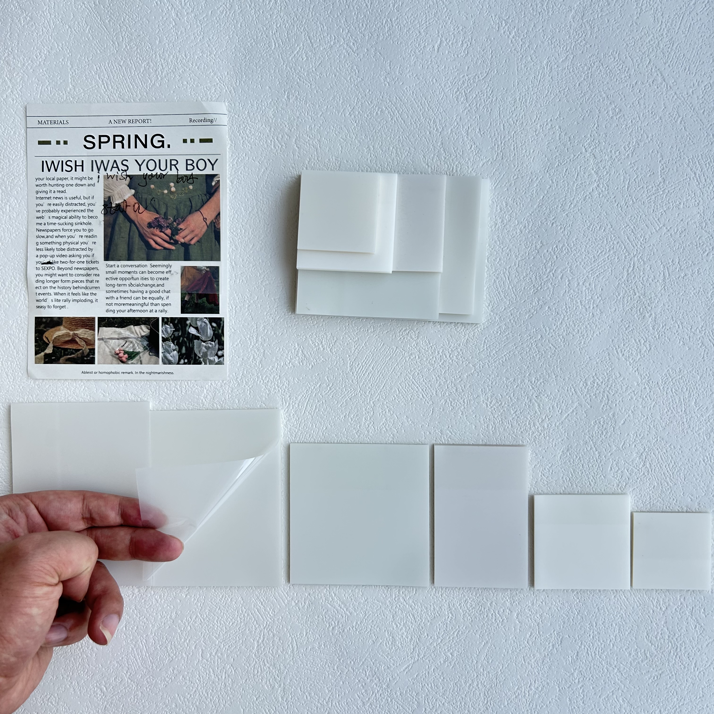 300 Sheets Creative Transparen - Sticky Note Dispenser 리뷰 및 가격