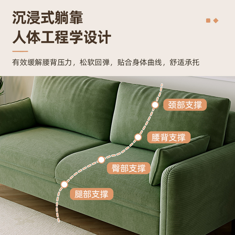 Fabric sofa living room double - Home Office News 리뷰 및 가격
