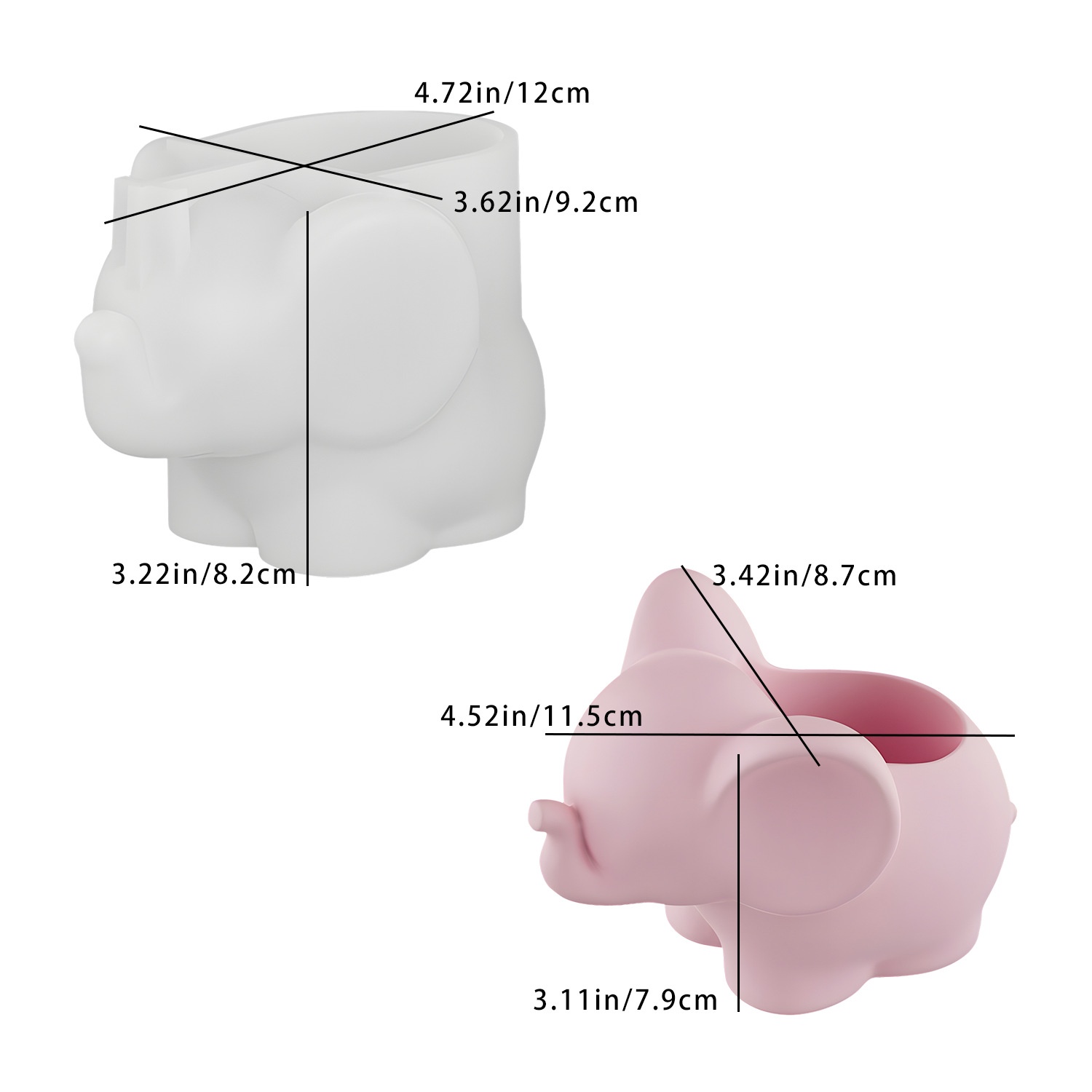 DIY Elephant Storage Cup Resin - Pen Holder Organizer 리뷰 및 가격