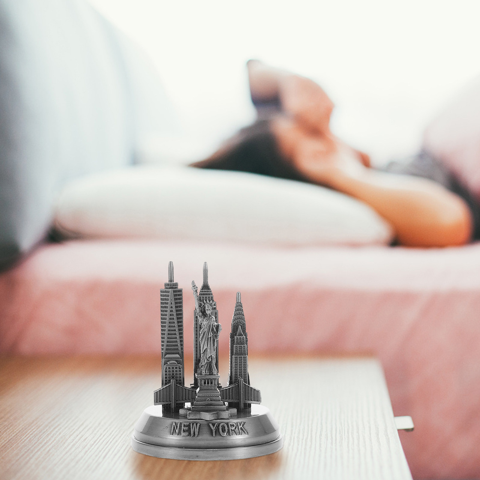 Metal New York Landmarks Sculp - Home Office York 리뷰 및 가격