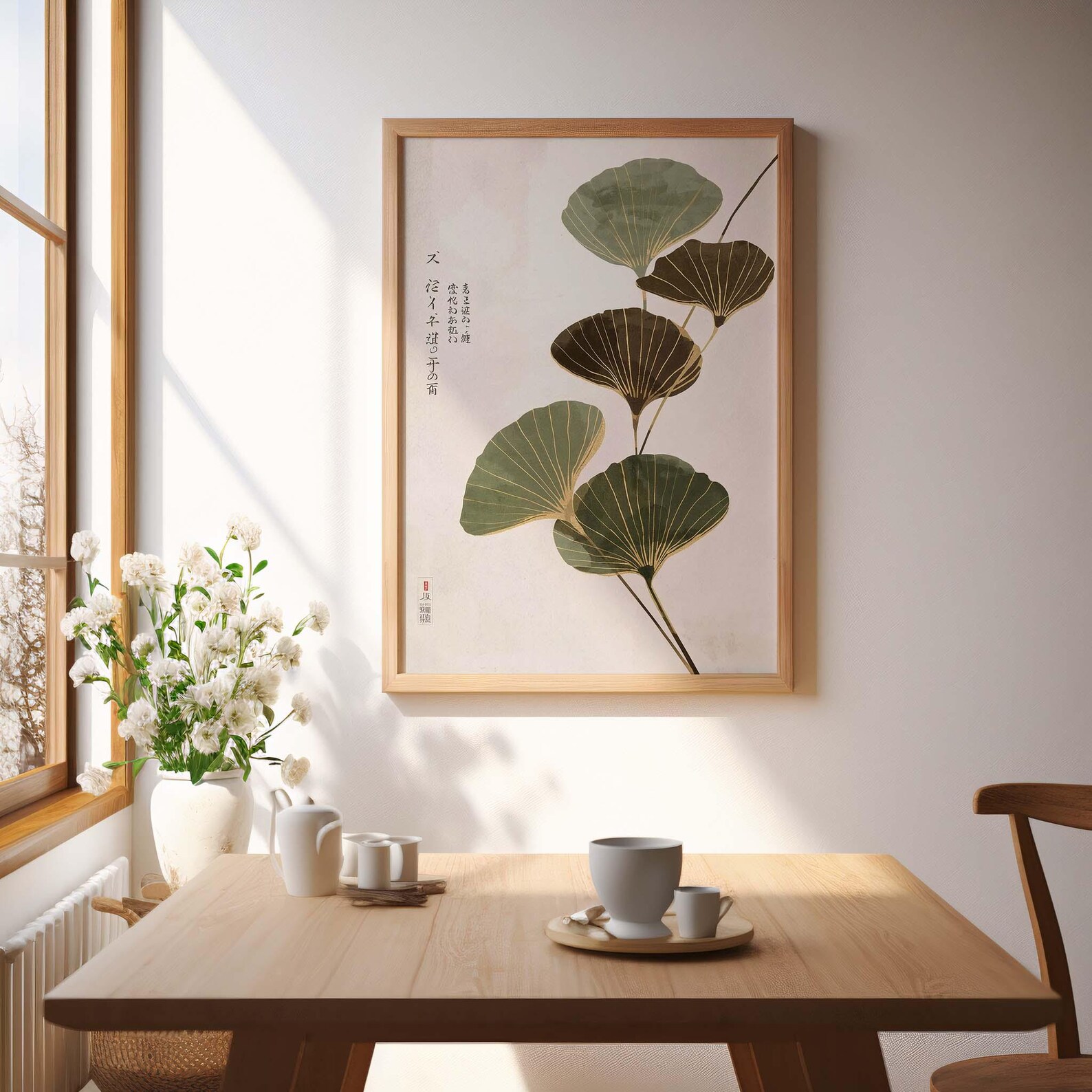 Japandi Neutral Lotus Leaf Can - Home Office Japandi 리뷰 및 가격