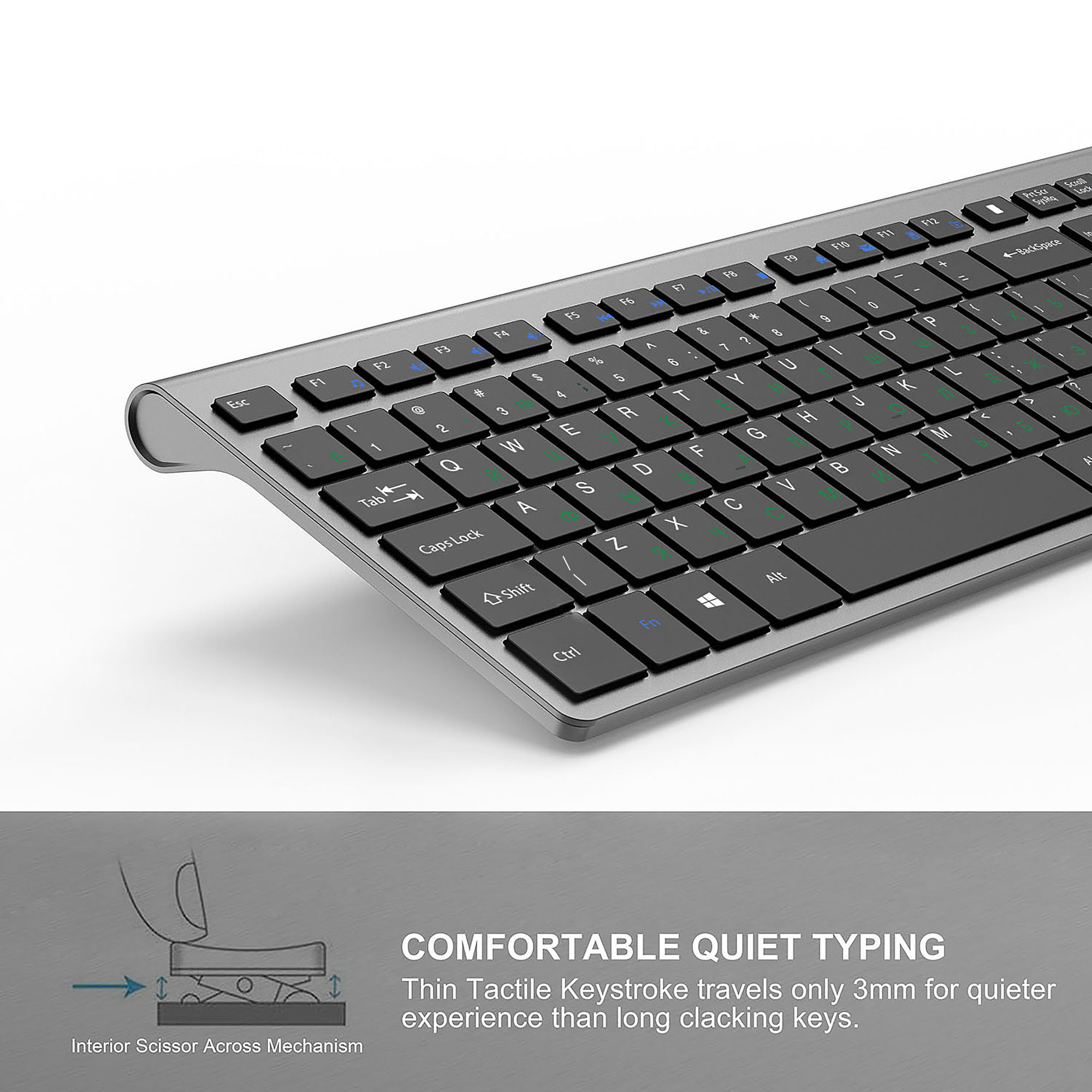 2.4G Rechargeable Wireless Key - Home Office Layout 리뷰 및 가격