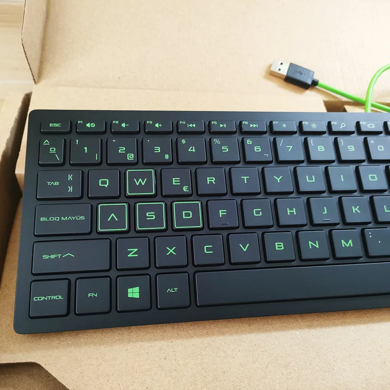 Spanish layout USB wired keybo - Home Office Layout 리뷰 및 가격