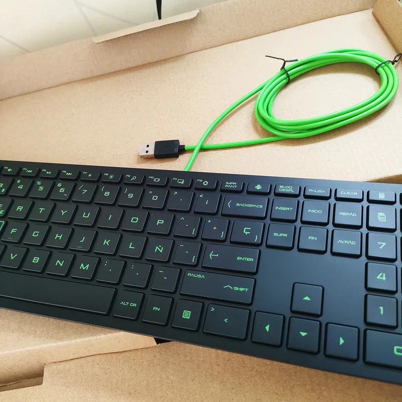 Spanish layout USB wired keybo - Home Office Layout 리뷰 및 가격
