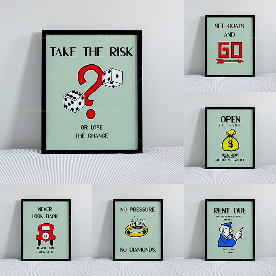 Monopoly Collection Canvas Pai - Home Office York 리뷰 및 가격