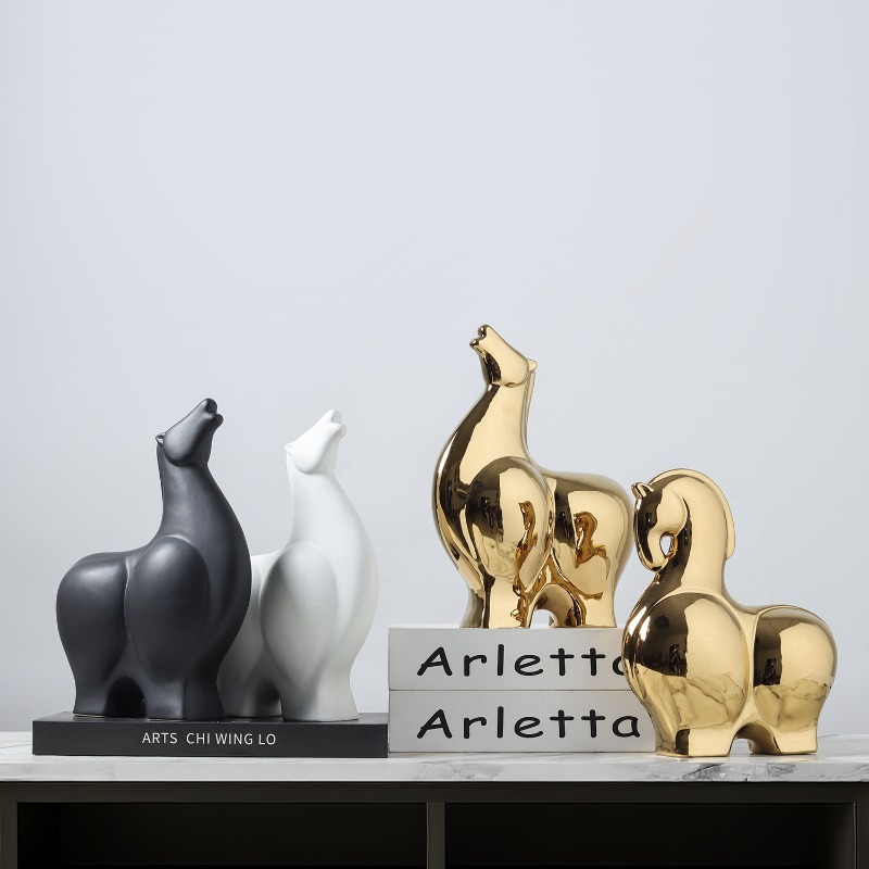 Modern Horse Statue, Suitable  - Home Office Layout 리뷰 및 가격