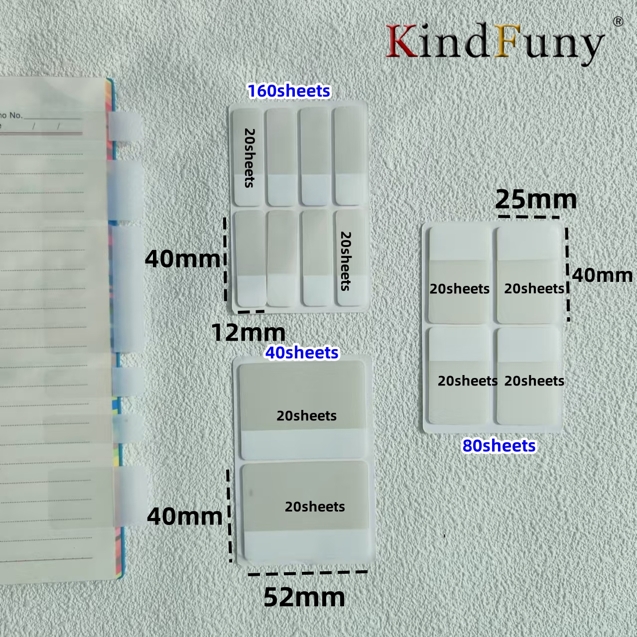 40/80/160 Sheets Transparent S - Sticky Note Dispenser 리뷰 및 가격