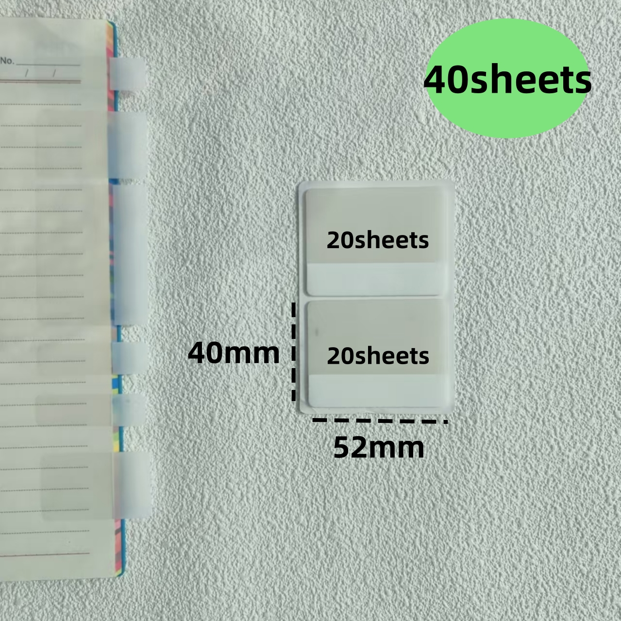 40/80/160 Sheets Transparent S - Sticky Note Dispenser 리뷰 및 가격