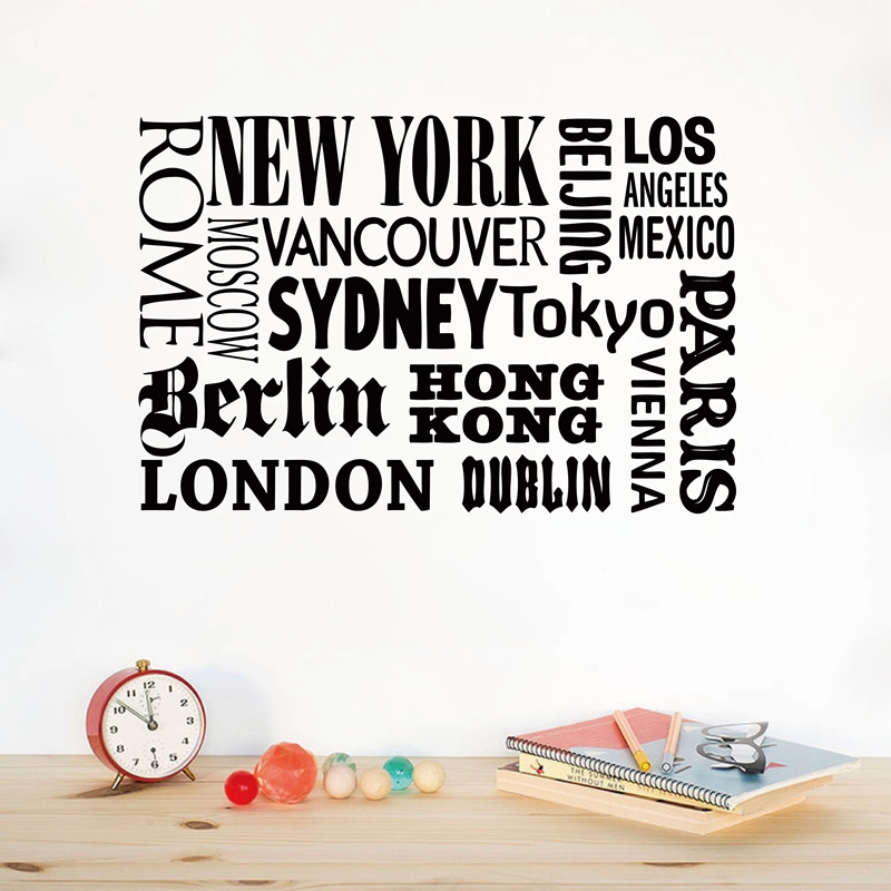 New York London Paris Quote wa - Home Office York 리뷰 및 가격