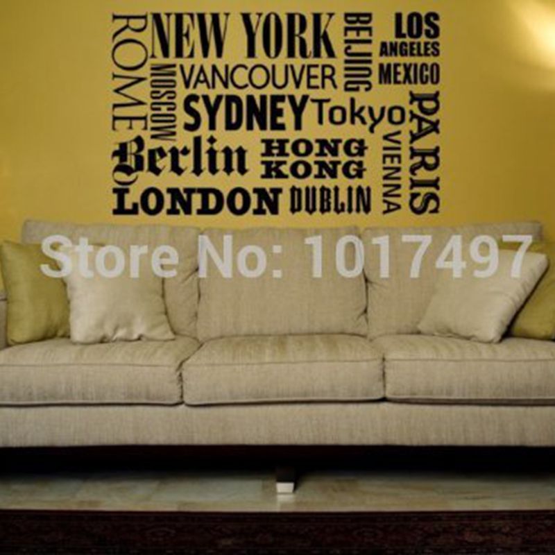 New York London Paris Quote wa - Home Office York 리뷰 및 가격