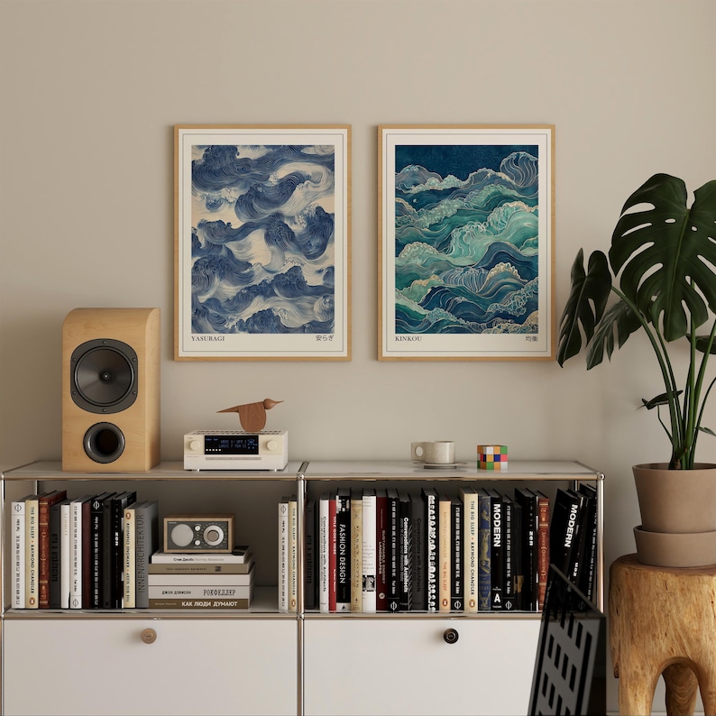 2pcs Japandi Sage Green and Bl - Home Office Japandi 리뷰 및 가격
