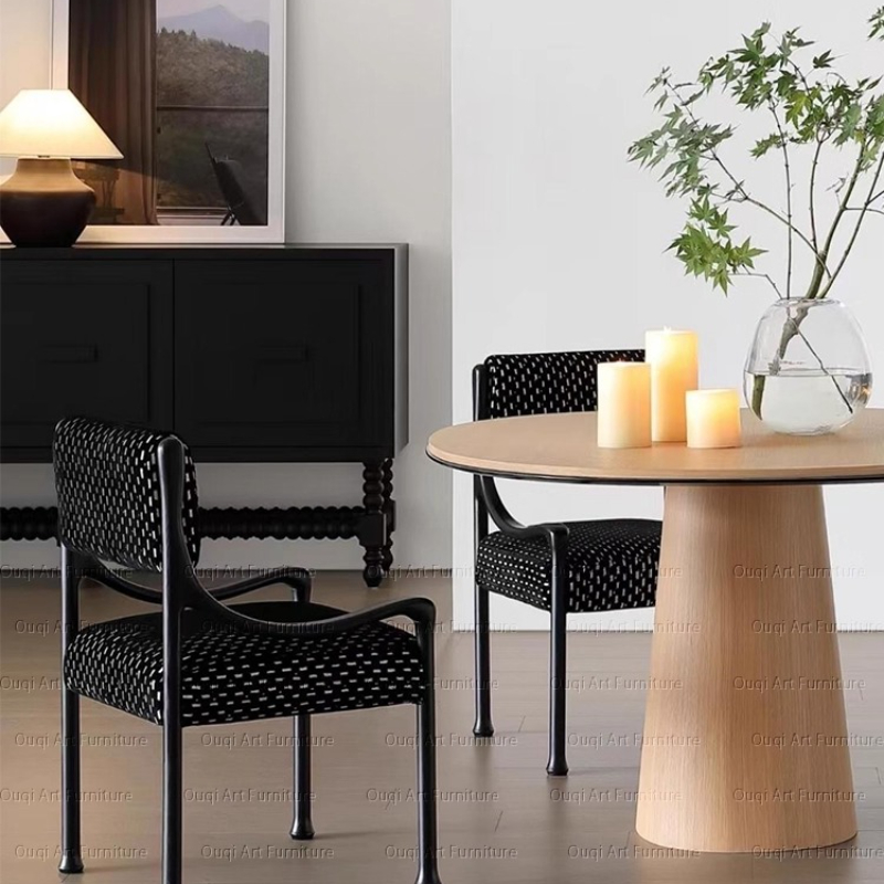Luxury Black Dining Chair Mini - Home Office Japandi 리뷰 및 가격