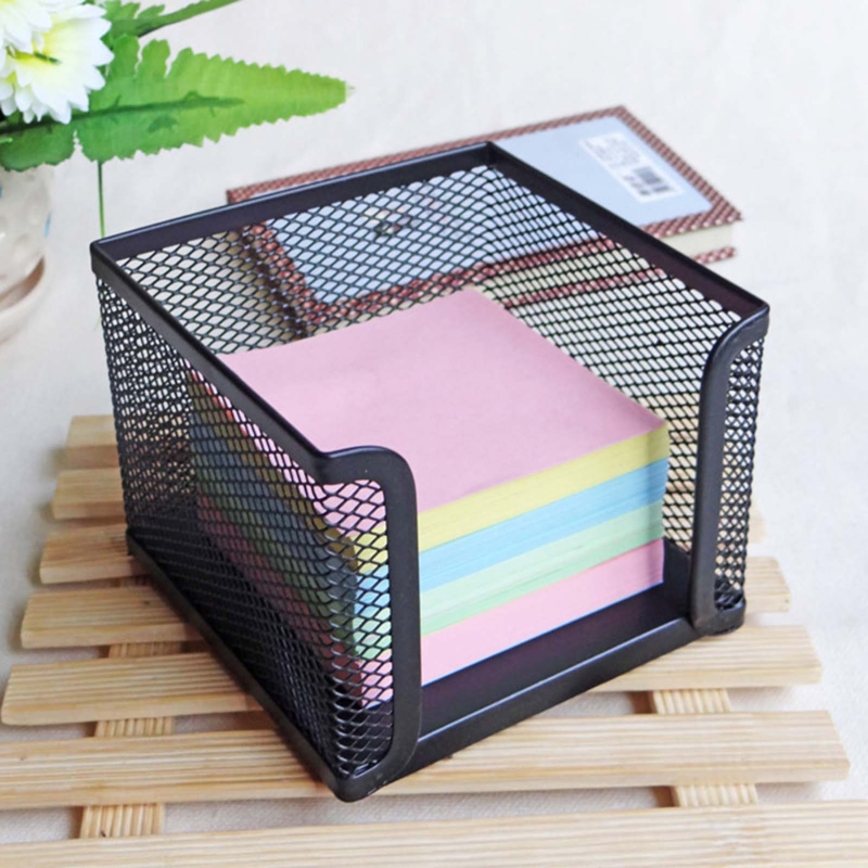 Black Mesh Paper Cube Mini Mem - Sticky Note Dispenser 리뷰 및 가격