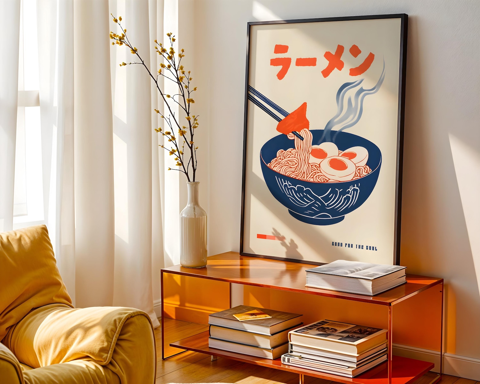 Japanese Ramen Canvas Prints – - Home Office Japandi 리뷰 및 가격